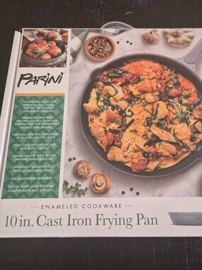 Parini 10-inch Cast Iron Frying Pan